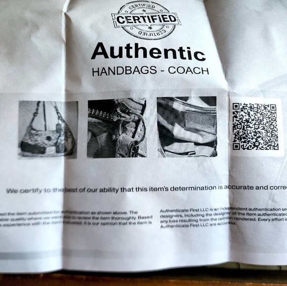 COACH Gallery Signature Hobo Multicolored Striped Shoulder Bag w/ COA, EUC - Picture 11 of 11